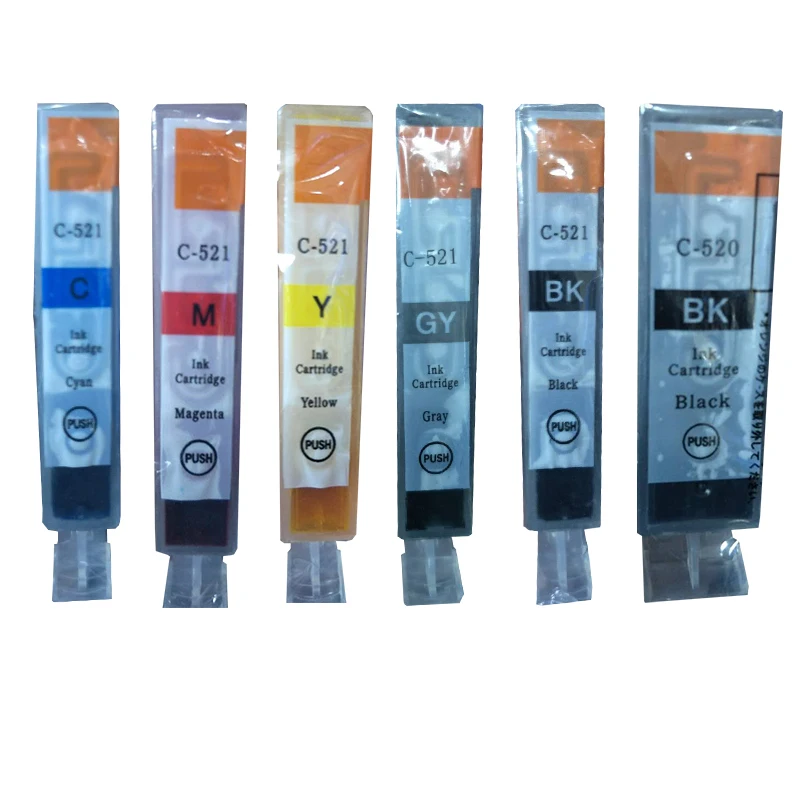 6PK PGI-520 CLI-521 Ink Cartrdiges For Canon MP540 MP550 MP560 MP620 MP630 MP640 MP980 MP990 MX860 MX870 IP3600 IP4600 IP4700
6PK PGI-520 CLI-521 Ink Cartrdiges For Canon MP540 MP550 MP560 MP620 MP630 MP640 MP980 MP990 MX860 MX870 IP3600 IP4600 IP4700