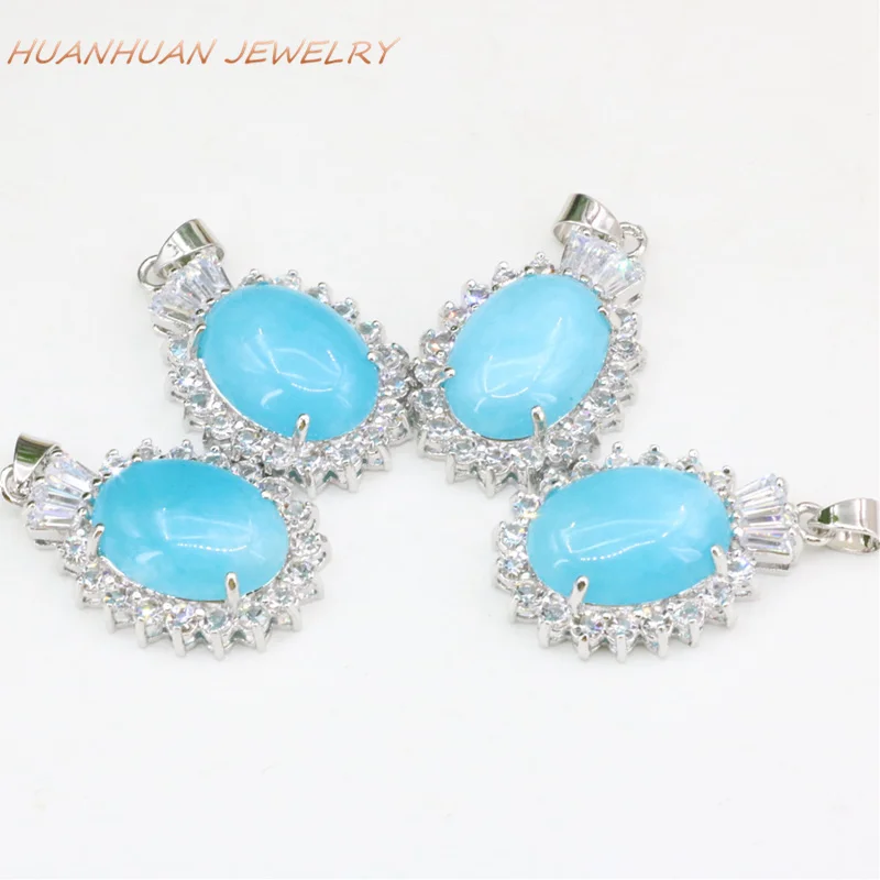 Luxury New Oval Drop Pendant For Women 21x34mm Natural Blue Jades Stone Pendants Chain Stainless Steel Necklace Jewelry B3343
Luxury New Oval Drop Pendant For Women 21x34mm Natural Blue Jades Stone Pendants Chain Stainless Steel Necklace Jewelry B3343