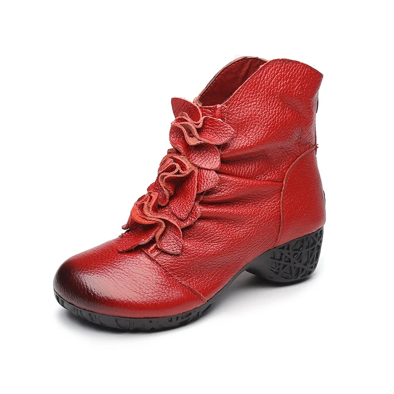 Careaymade-Cowskin single boot, national wind boots, velvet Leather Handmade boots, short barrel low heel mothers'cotton shoes
Careaymade-Cowskin single boot, national wind boots, velvet Leather Handmade boots, short barrel low heel mothers'cotton shoes