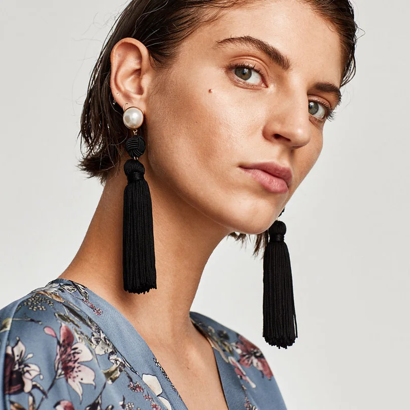 Ethnic Tassel Earrings Dangle Maxi Earrings For Women Fringe Earrings With Simulated Pearl Vintage Jewelry Brincos
Ethnic Tassel Earrings Dangle Maxi Earrings For Women Fringe Earrings With Simulated Pearl Vintage Jewelry Brincos