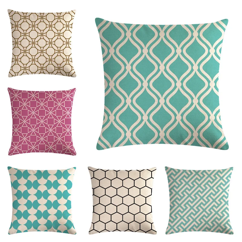 45*45 см Gongge Геометрическая наволочка для подушки, Новое поступление Funda Cojines coussin custom Almofad B183
45*45 см Gongge Геометрическая наволочка для подушки, Новое поступление Funda Cojines coussin custom Almofad B183