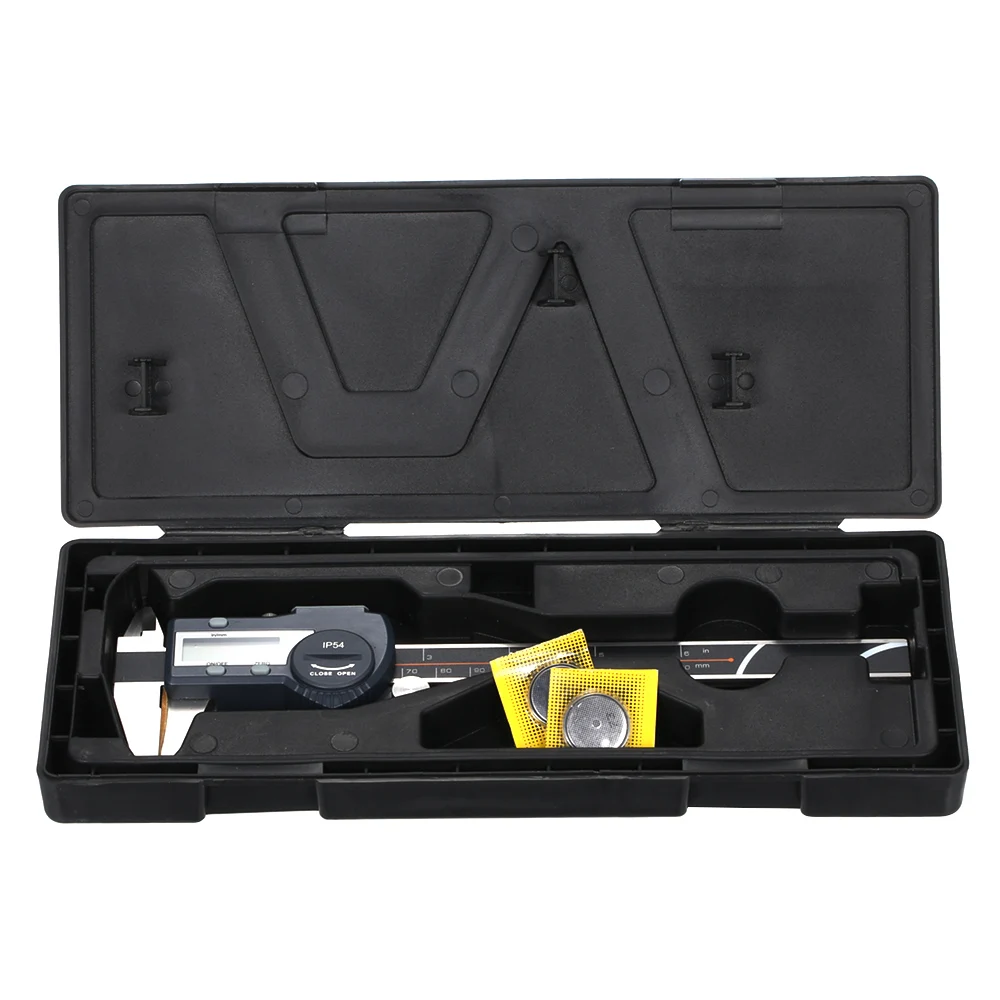 LCD Digital Vernier Caliper 100mm 150mm 200mm 300mm High Precision mm/inch Switchable Calipers Stainless Steel Measuring Tool
LCD Digital Vernier Caliper 100mm 150mm 200mm 300mm High Precision mm/inch Switchable Calipers Stainless Steel Measuring Tool