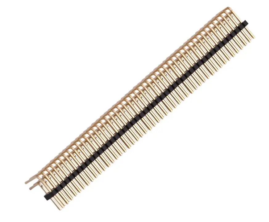 5 шт. позолоченный шаг 1,27 мм 2x50 Pin 100 Pin двухрядный правый угол штыревой разъем
5 шт. позолоченный шаг 1,27 мм 2x50 Pin 100 Pin двухрядный правый угол штыревой разъем