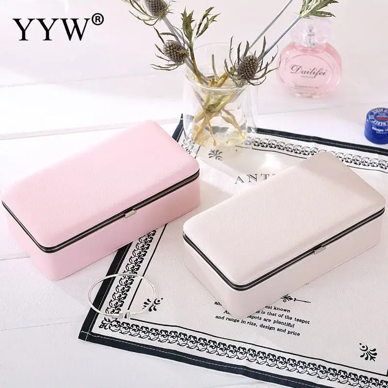 182x102x56mm Jewelry Set Box Organizer Portable Travel Leather Ring Bracelet Earring Display Storage Drawer Box Case Mirror
182x102x56mm Jewelry Set Box Organizer Portable Travel Leather Ring Bracelet Earring Display Storage Drawer Box Case Mirror