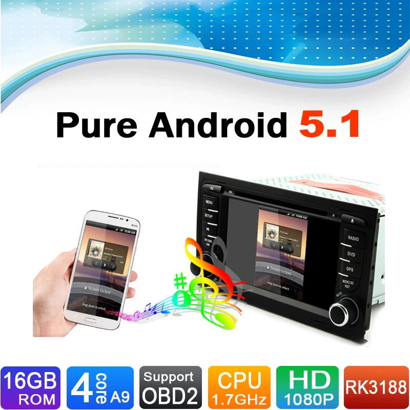 Система Android 5 1 16 Гб Flash 4 ядра 1024X600 автомобильный dvd плеер для Audi A4 (2002 2008 9)|player dj|players