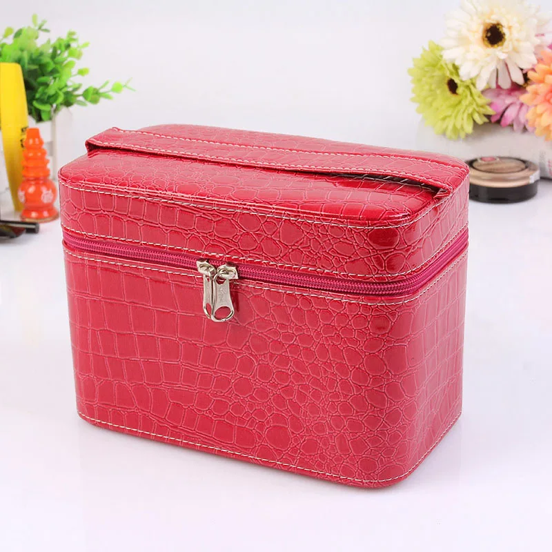 Women Crocodile Pattern PU Leather Makeup Case Cosmetic Storage Box Large Capacity Bag Beauty Tool KG66
Women Crocodile Pattern PU Leather Makeup Case Cosmetic Storage Box Large Capacity Bag Beauty Tool KG66