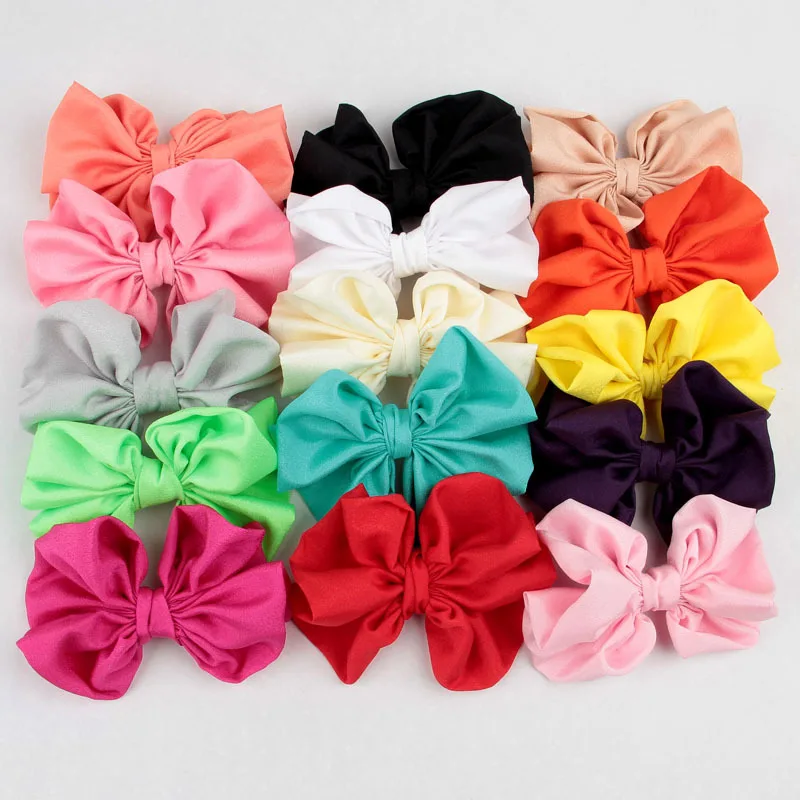 Yundfly 30pcs 4.6" Fabric Chiffon Bowknot For DIY Headband Clips Handmade Solid Flower Bow for Kids Girls Hair Accessories
Yundfly 30pcs 4.6" Fabric Chiffon Bowknot For DIY Headband Clips Handmade Solid Flower Bow for Kids Girls Hair Accessories