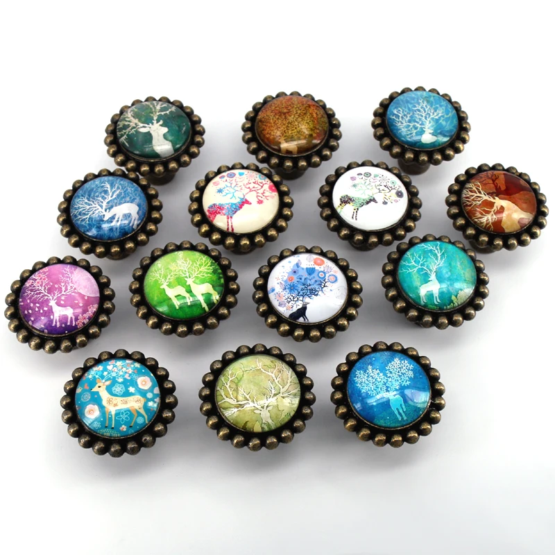1x Vintage Style Knobs Deer Pattern Cabinet Drawer Closet Dresser Cupboard Wardrobe Furniture Door Knobs Pull Handle
1x Vintage Style Knobs Deer Pattern Cabinet Drawer Closet Dresser Cupboard Wardrobe Furniture Door Knobs Pull Handle