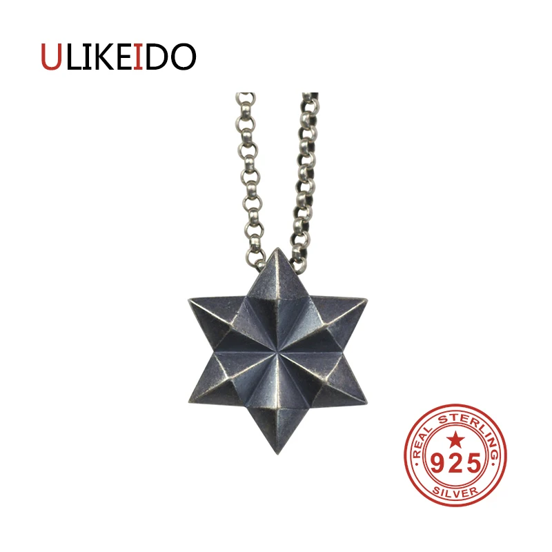 Pure 925 Sterling Silver Jewelry Star Charms Punk Pendants for Men And Women Thai Silver Necklace Chain Fine Gift 1330
Pure 925 Sterling Silver Jewelry Star Charms Punk Pendants for Men And Women Thai Silver Necklace Chain Fine Gift 1330
