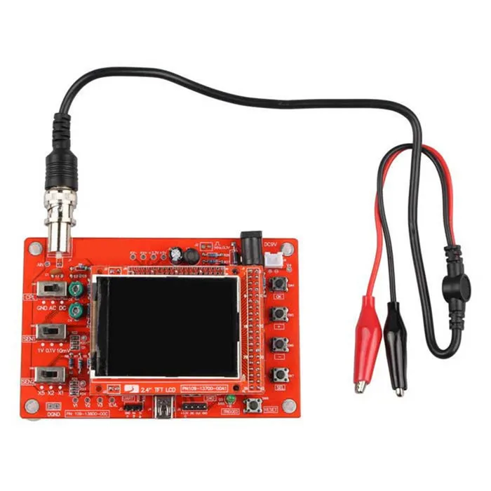 DSO138 Digital Oscilloscope Diy Kit Osciloscopio Handheld Oscilloscope Portable USB Diagnostic Tool Oszilloskop Osciloscopio
DSO138 Digital Oscilloscope Diy Kit Osciloscopio Handheld Oscilloscope Portable USB Diagnostic Tool Oszilloskop Osciloscopio