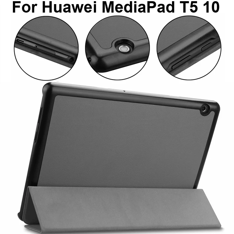 Чехол подставка для Huawei Mediapad T5 10 AGS2 W09 1 дюйма защитный чехол планшета HuaweiT5
