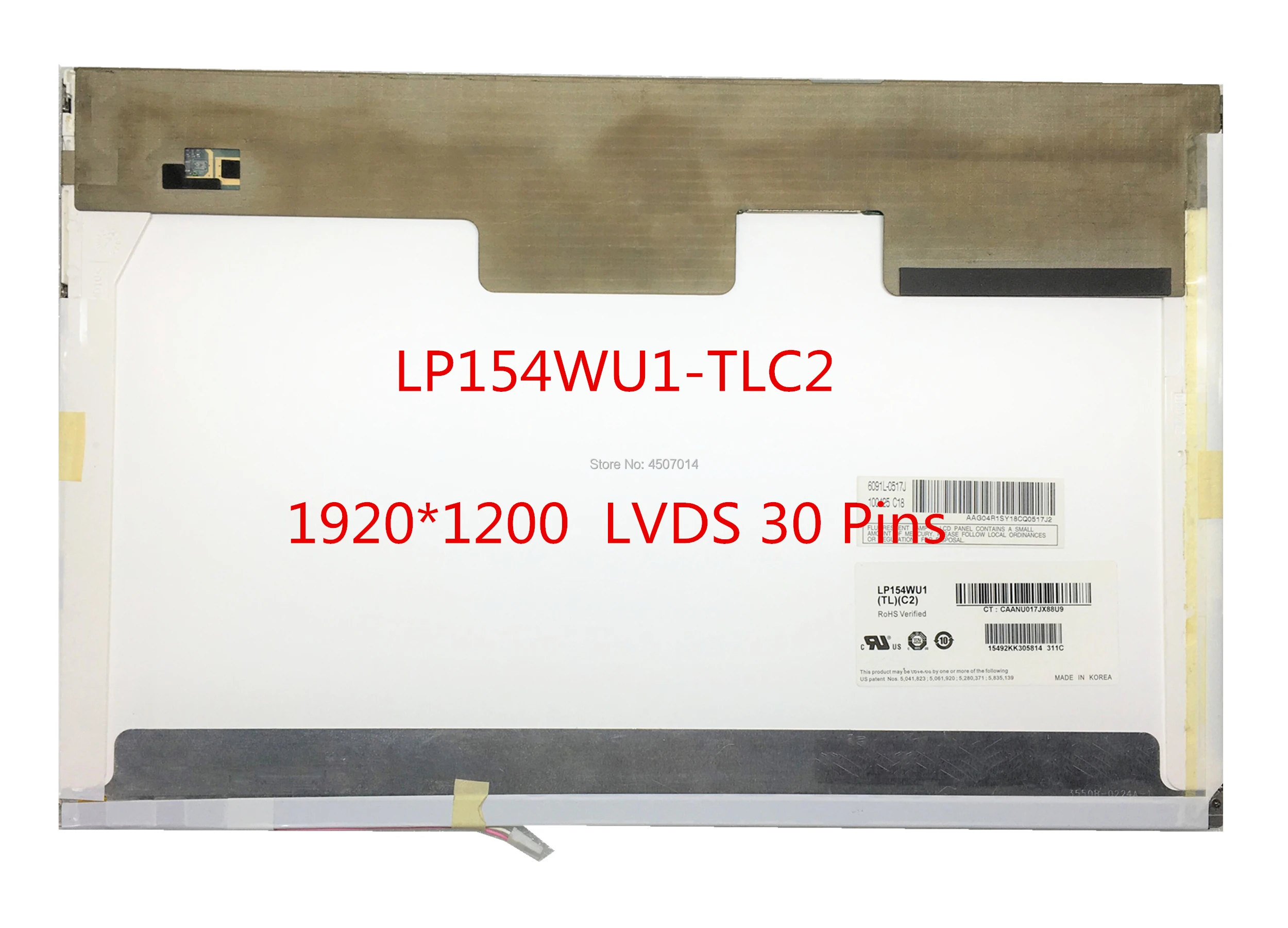Бесплатная доставка, флэш-дисплей, флэптоп, ЖК-экран 1920*1200, LVDS, 30 контактов
Бесплатная доставка, флэш-дисплей, флэптоп, ЖК-экран 1920*1200, LVDS, 30 контактов