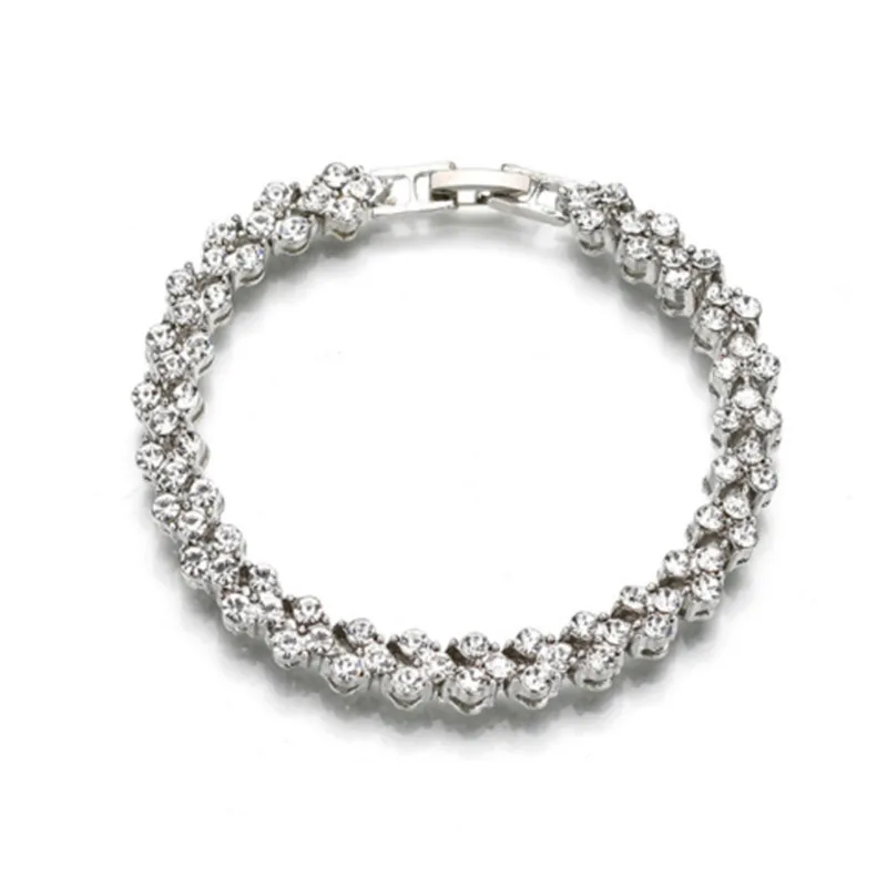 New Fashion Roman Style Woman Bracelet Wristband Crystal Bracelets Gifts Jewelry Accessories Fantastic Wristlet Trinket Pendant
New Fashion Roman Style Woman Bracelet Wristband Crystal Bracelets Gifts Jewelry Accessories Fantastic Wristlet Trinket Pendant