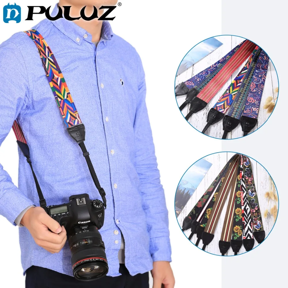 PULUZ Dslr Strap Retro Ethnic Style Multi-color Shoulder Neck Strap Camera Strap Belt For Nikon/Canon/Sony/Panasonic SLR / DSLR
PULUZ Dslr Strap Retro Ethnic Style Multi-color Shoulder Neck Strap Camera Strap Belt For Nikon/Canon/Sony/Panasonic SLR / DSLR