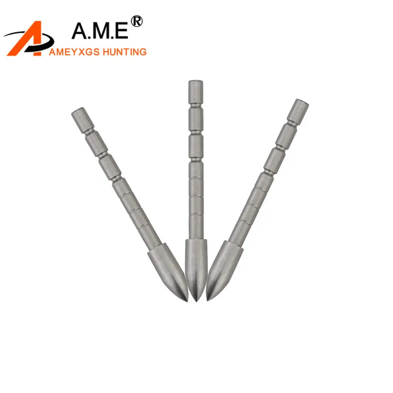 24Pcs Archery Arrowheads Point Field Carbon Steel Tips Practice 4.2mm Arrow Shaft 120 Grain Outdoor Hunting Shooting Accessories
24Pcs Archery Arrowheads Point Field Carbon Steel Tips Practice 4.2mm Arrow Shaft 120 Grain Outdoor Hunting Shooting Accessories