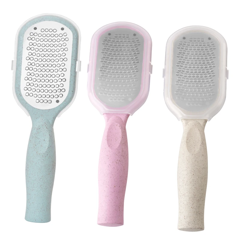 Wheat Straw Foot File Heel Grater For The Feet Pedicure Remover Luxury Stainless Steel Scrub Manicure Nail Tools JB21
Wheat Straw Foot File Heel Grater For The Feet Pedicure Remover Luxury Stainless Steel Scrub Manicure Nail Tools JB21