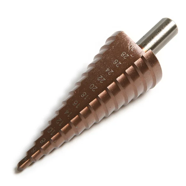 4-32HSS Cobalt M35 Step Cone Drill Titanium Bit Set Hole Cutter Triangle Shank
4-32HSS Cobalt M35 Step Cone Drill Titanium Bit Set Hole Cutter Triangle Shank