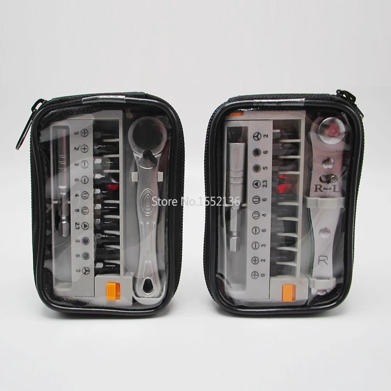 Mini Portable Disassemble Ratchet Wrench Set Cross Slotted Screwdriver Multi-function Screwdriver Set Tool
Mini Portable Disassemble Ratchet Wrench Set Cross Slotted Screwdriver Multi-function Screwdriver Set Tool