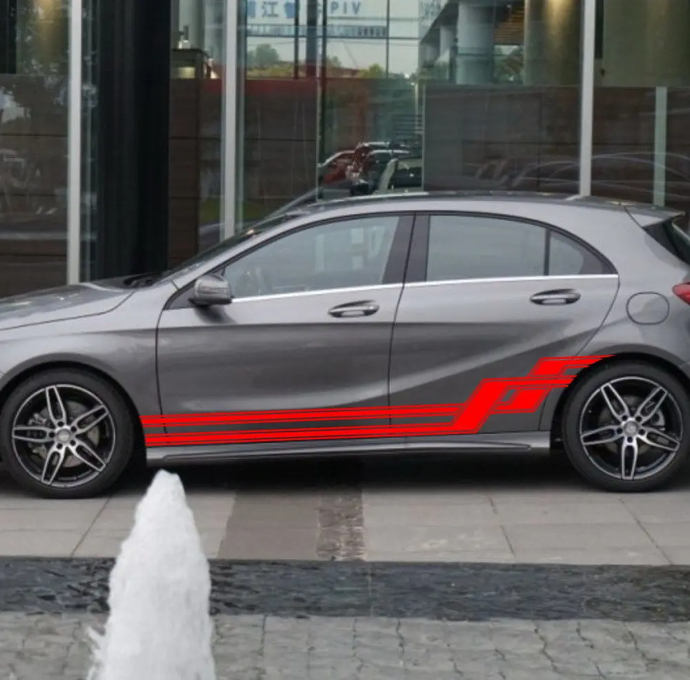 HotMeiNi 200CM*30CM 2 X Car Rally Cross stripes Lower Door Panels Decal Sticker Graphics Car Stickers
HotMeiNi 200CM*30CM 2 X Car Rally Cross stripes Lower Door Panels Decal Sticker Graphics Car Stickers