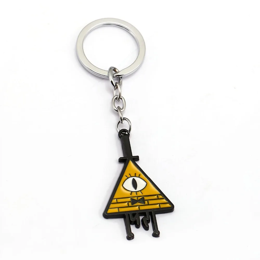 Gravity Keychain Bill Cipher Key Ring Holder Metal Fashion Car Bag Chaveiro The Zodiac Key Chain Pendant Game Jewelry
Gravity Keychain Bill Cipher Key Ring Holder Metal Fashion Car Bag Chaveiro The Zodiac Key Chain Pendant Game Jewelry