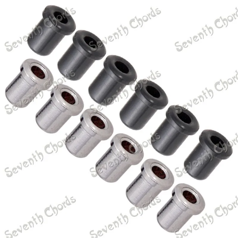 12 Pcs Electric Guitar String Thru Body Ferrules Bushing Guitar Bridge String Mounting Ferrules Bushing guitar accessories parts
12 Pcs Electric Guitar String Thru Body Ferrules Bushing Guitar Bridge String Mounting Ferrules Bushing guitar accessories parts