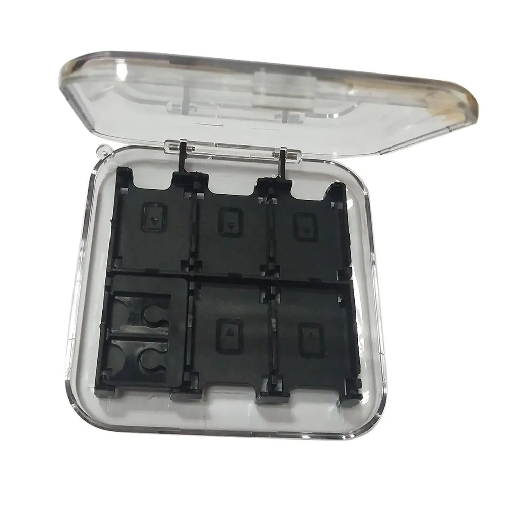Изысканно разработанный прочный Чехол для игровых карт MoKo Nintendo Switch PC Hard Shell Box с 12