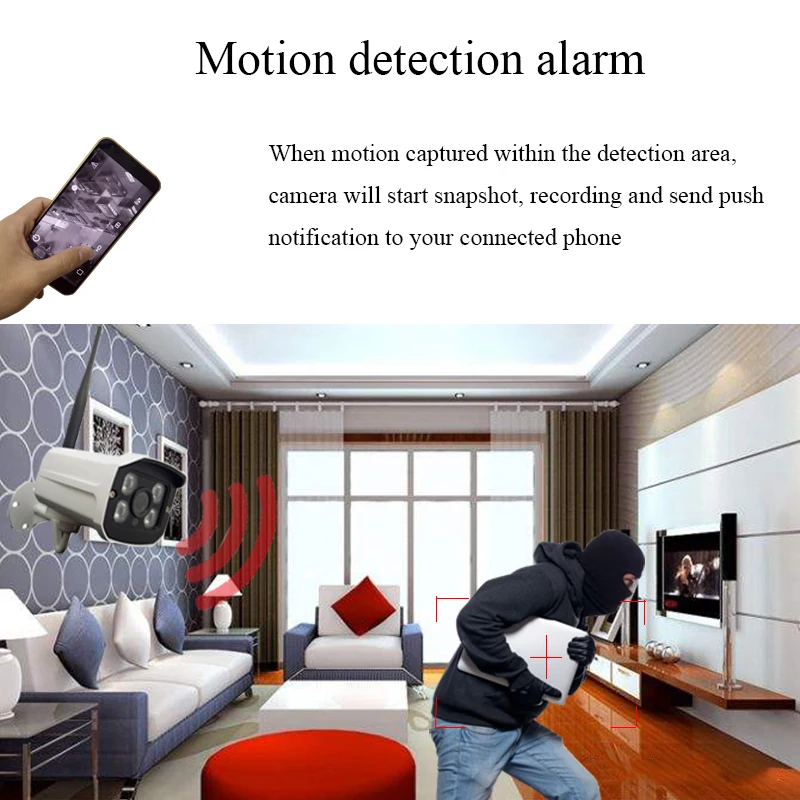 Evolylcam HD 1MP 720 P Беспроводной Micro SD/TF слот для карты IP Камера Wi-Fi Onvif P2P CCTV Cam Открытый