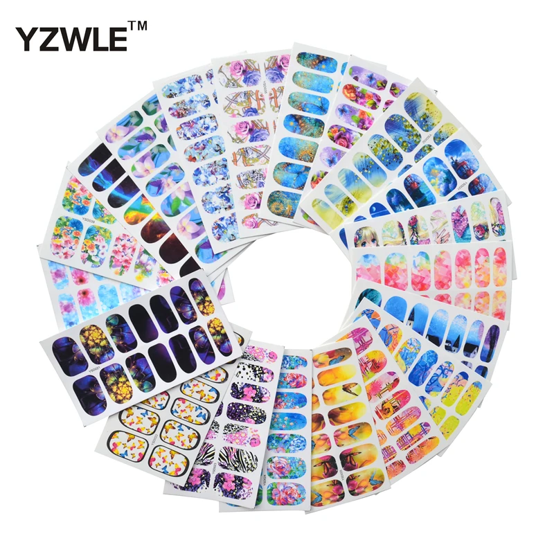 20 Sheets DIY Decals Nails Art Water Transfer Printing Stickers For Nails Gel Polish
20 Sheets DIY Decals Nails Art Water Transfer Printing Stickers For Nails Gel Polish