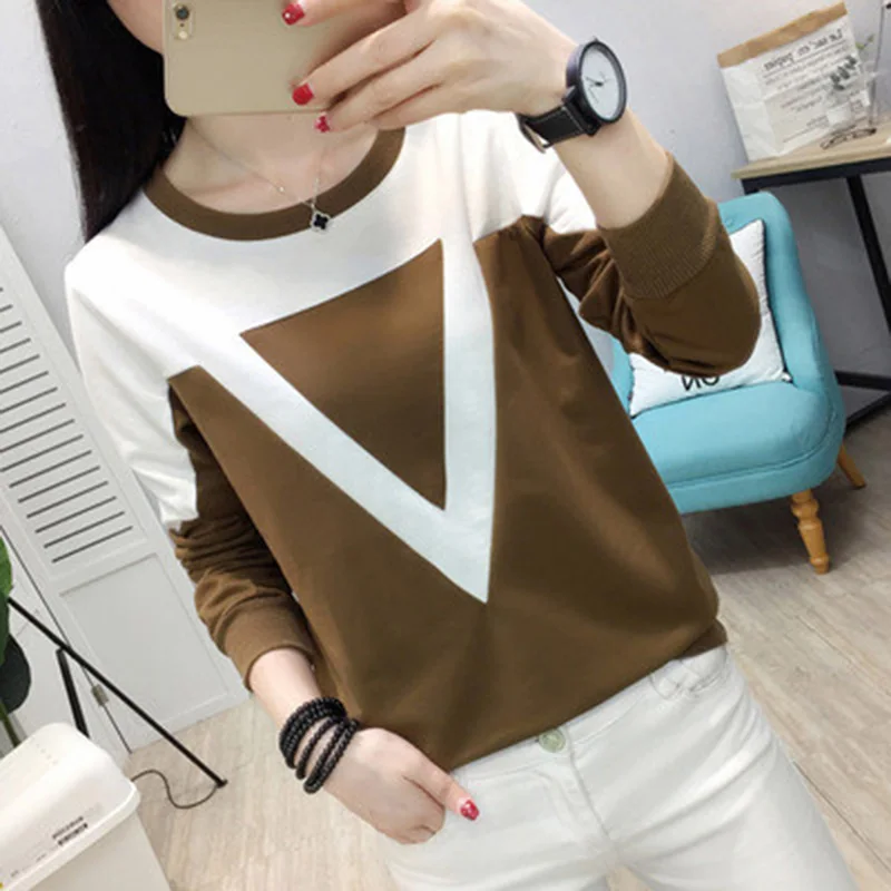 Fashion O-Neck Hoodies Casual Patchwork Pullover Sweatshirts Female Jumper Women Tracksuits Sportswear Mujer Hoodies
Fashion O-Neck Hoodies Casual Patchwork Pullover Sweatshirts Female Jumper Women Tracksuits Sportswear Mujer Hoodies
