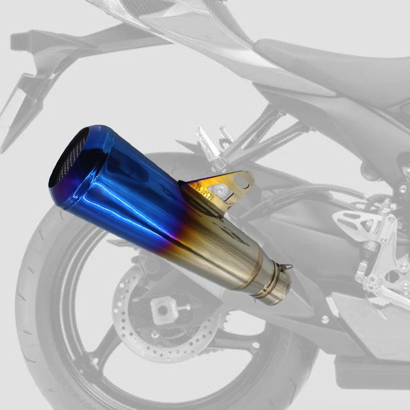 Escape Moto 51 мм Нержавеющая сталь GP выхлопных газов для Suzuki GSR600 GSR400 GSX S1000 2018 мотоцикл