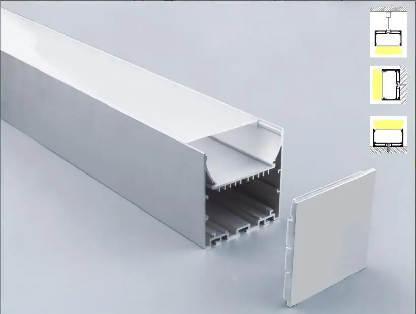 Free Shipping 1m/pcs 10m/lot high quality led linear light housing with milky cover and end caps and suspended cable
Free Shipping 1m/pcs 10m/lot high quality led linear light housing with milky cover and end caps and suspended cable
