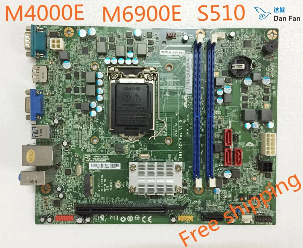 Материнская плата IH110CX для настольного ПК Lenovo S510 M4000e M6900E LGA1151 DDR4, материнская плата 100% протестирована, полностью рабочий
Материнская плата IH110CX для настольного ПК Lenovo S510 M4000e M6900E LGA1151 DDR4, материнская плата 100% протестирована, полностью рабочий