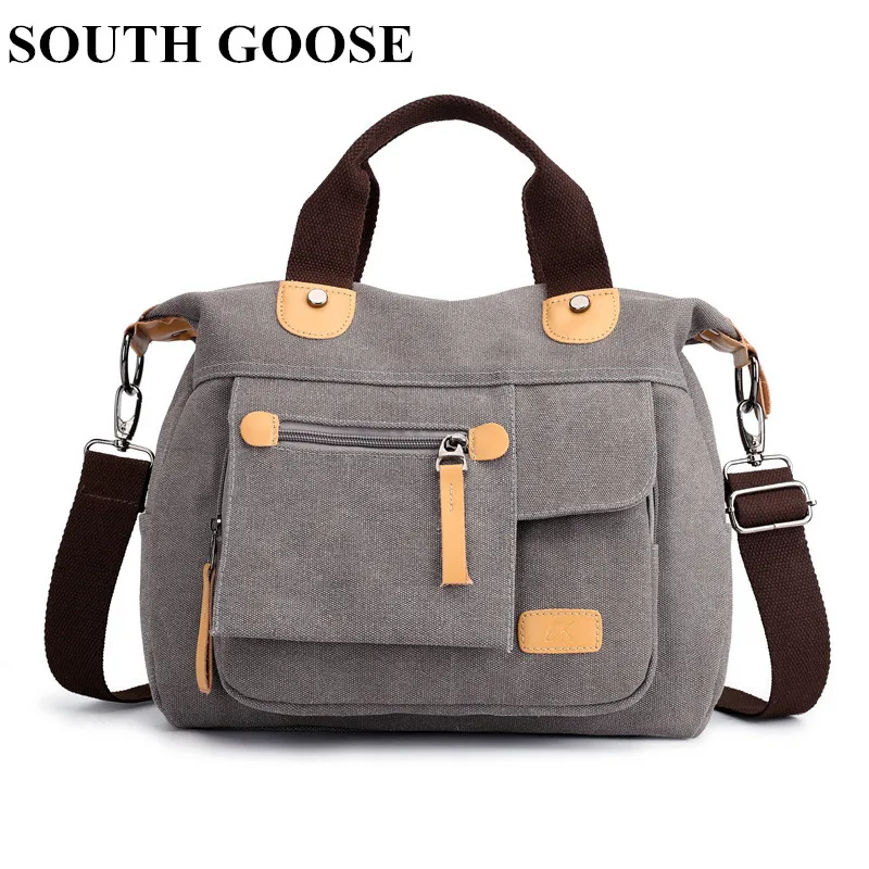 SOUTH GOOSE Brand New Women Canvas Bag Lady Girls Casual Canvas Handbag Shoulder Bag Female Multifunctional Messenger Bag
SOUTH GOOSE Brand New Women Canvas Bag Lady Girls Casual Canvas Handbag Shoulder Bag Female Multifunctional Messenger Bag