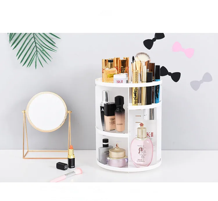 1PC 360-degree Rotating Drawer Makeup Storage Box Brush Holder Jewelry Organizer Case Transparent Cosmetic Organizer Box OK 0681
1PC 360-degree Rotating Drawer Makeup Storage Box Brush Holder Jewelry Organizer Case Transparent Cosmetic Organizer Box OK 0681