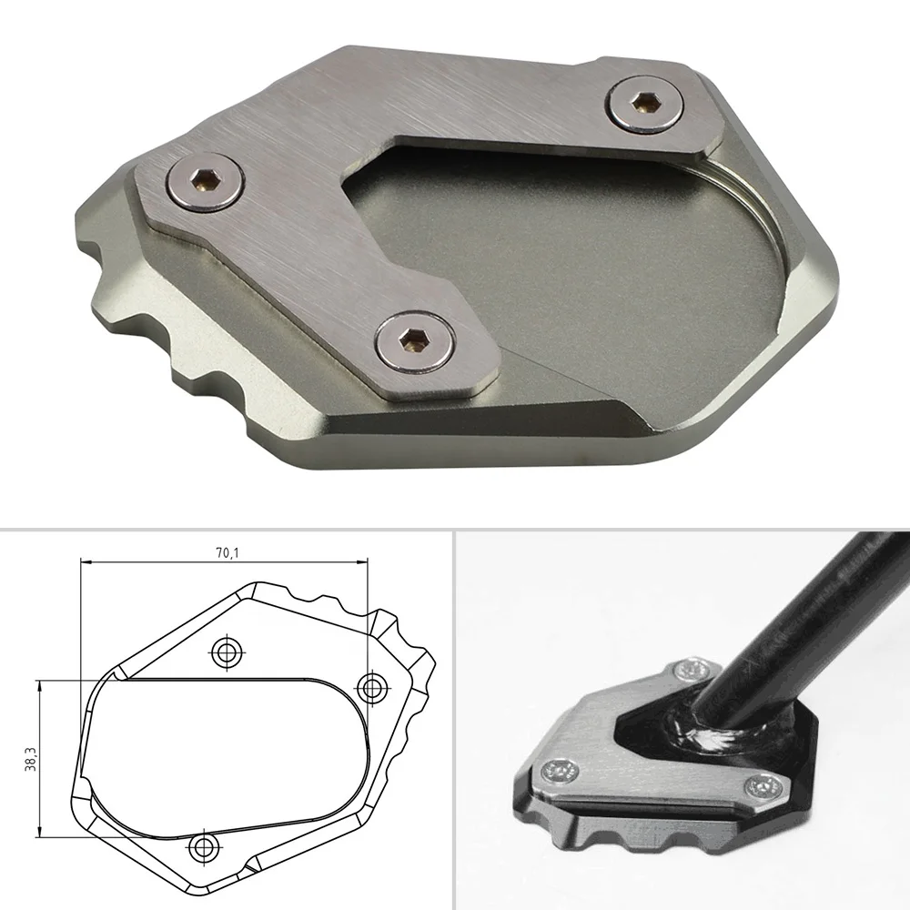NICECNC Side Stand Extension Pad for BMW R 1200 GS R1200GS LC Adventure R1200GS LC Adv kickstand motorcycle soporte lateral moto
NICECNC Side Stand Extension Pad for BMW R 1200 GS R1200GS LC Adventure R1200GS LC Adv kickstand motorcycle soporte lateral moto