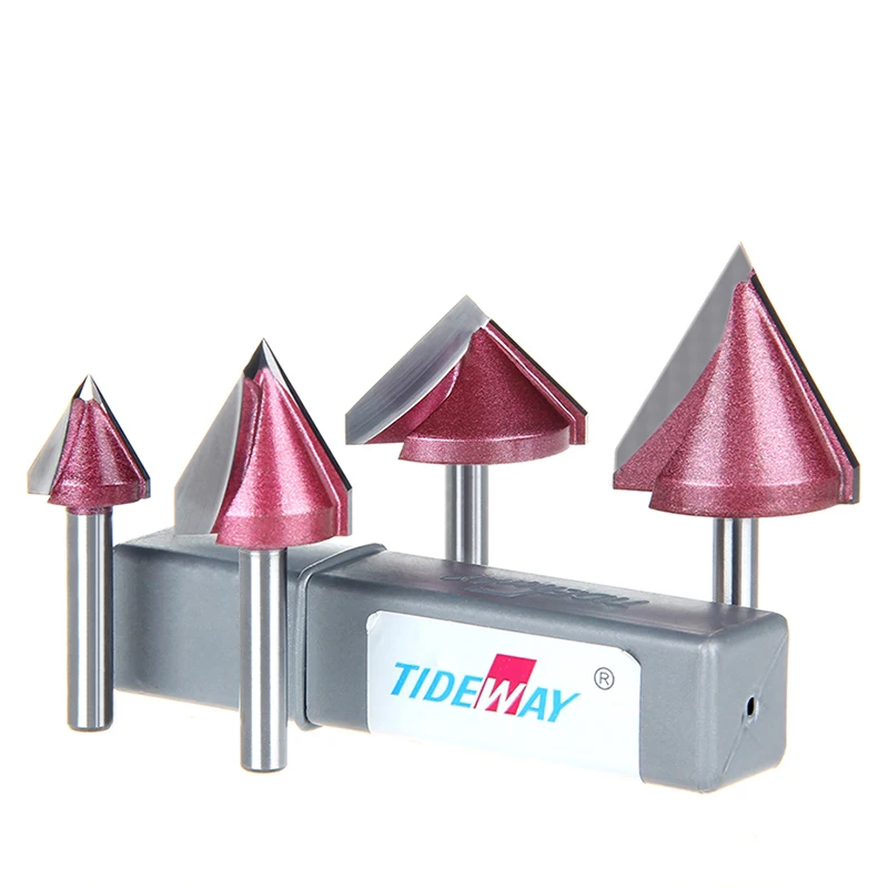 High Quality CNC Engraving 6mmx10mm 3D V Groove Router Bit Bevelling Cutter 60 Degree - Tideway 9307
High Quality CNC Engraving 6mmx10mm 3D V Groove Router Bit Bevelling Cutter 60 Degree - Tideway 9307