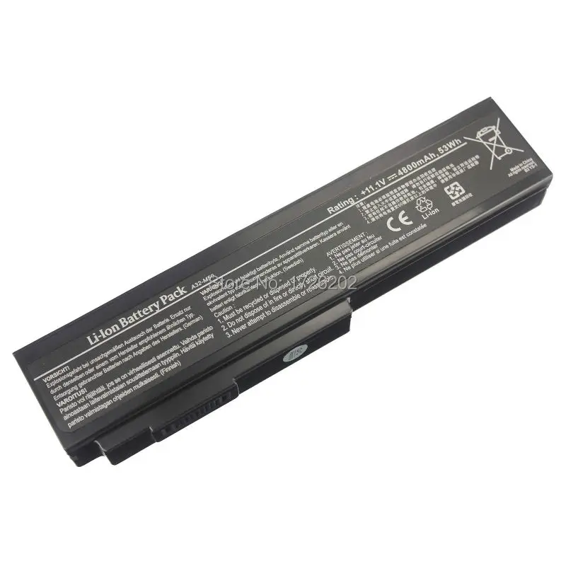 4800mAh Аккумулятор для ноутбука Asus B43 B43F N53 N53Jn N53Jq N61 N61J N61JA N61JQ N61JV A32 N61|battery recover|battery