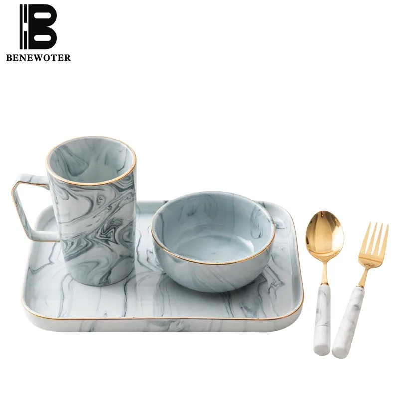 5 шт./набор, керамическая посуда с мраморной текстурой
5 шт./набор, керамическая посуда с мраморной текстурой