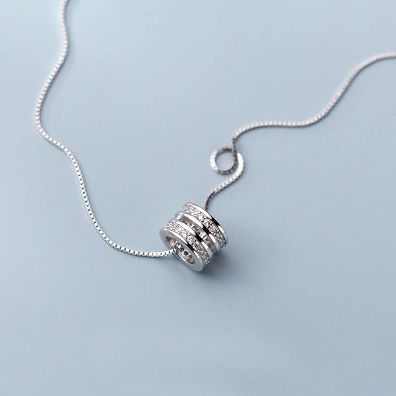 MloveAcc Real 100% 925 Sterling Silver Box Chain Choker for Women Necklace with CZ Tube Pendant For Girls Gift
MloveAcc Real 100% 925 Sterling Silver Box Chain Choker for Women Necklace with CZ Tube Pendant For Girls Gift