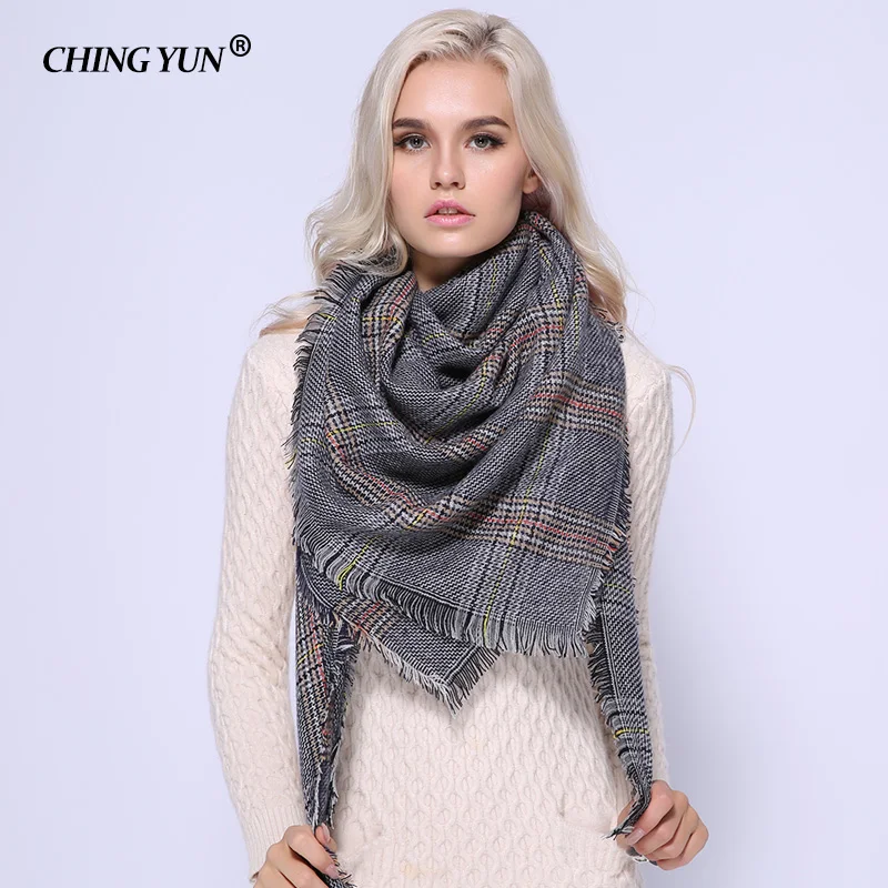 2018 New Woman Scarf Warm Plaid Pure Wool Cashmere thicken Lady Scarves knitted Cotton Kerchief Multicolor Shawl Fashion Winter
2018 New Woman Scarf Warm Plaid Pure Wool Cashmere thicken Lady Scarves knitted Cotton Kerchief Multicolor Shawl Fashion Winter