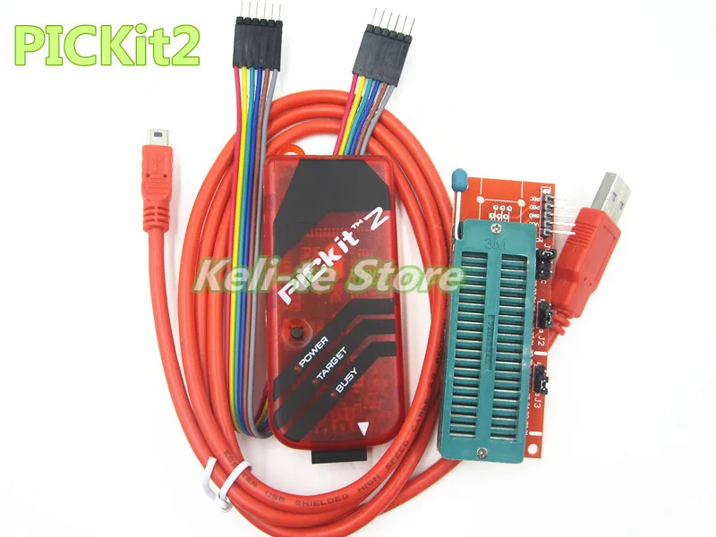 PICKIT2 Programmer + PIC ICD2 PICKit 2 PICKIT 3 Programming Adapter Universal Programmer Seat new
PICKIT2 Programmer + PIC ICD2 PICKit 2 PICKIT 3 Programming Adapter Universal Programmer Seat new