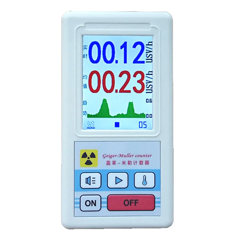 Display Screen Counter Dosimeter Beta Gamma X-ray Tester Display Electromagnetic Nuclear Radiation Detector Marble Dosimeter
Display Screen Counter Dosimeter Beta Gamma X-ray Tester Display Electromagnetic Nuclear Radiation Detector Marble Dosimeter