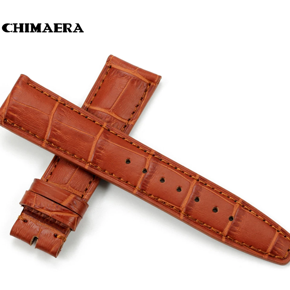 CHIMAERA 20mm 21mm 22mm Genuine Leather Bracelet for Longines Alligator Grain Handmade Watch Strap Band for IWC Pilot Hours
CHIMAERA 20mm 21mm 22mm Genuine Leather Bracelet for Longines Alligator Grain Handmade Watch Strap Band for IWC Pilot Hours
