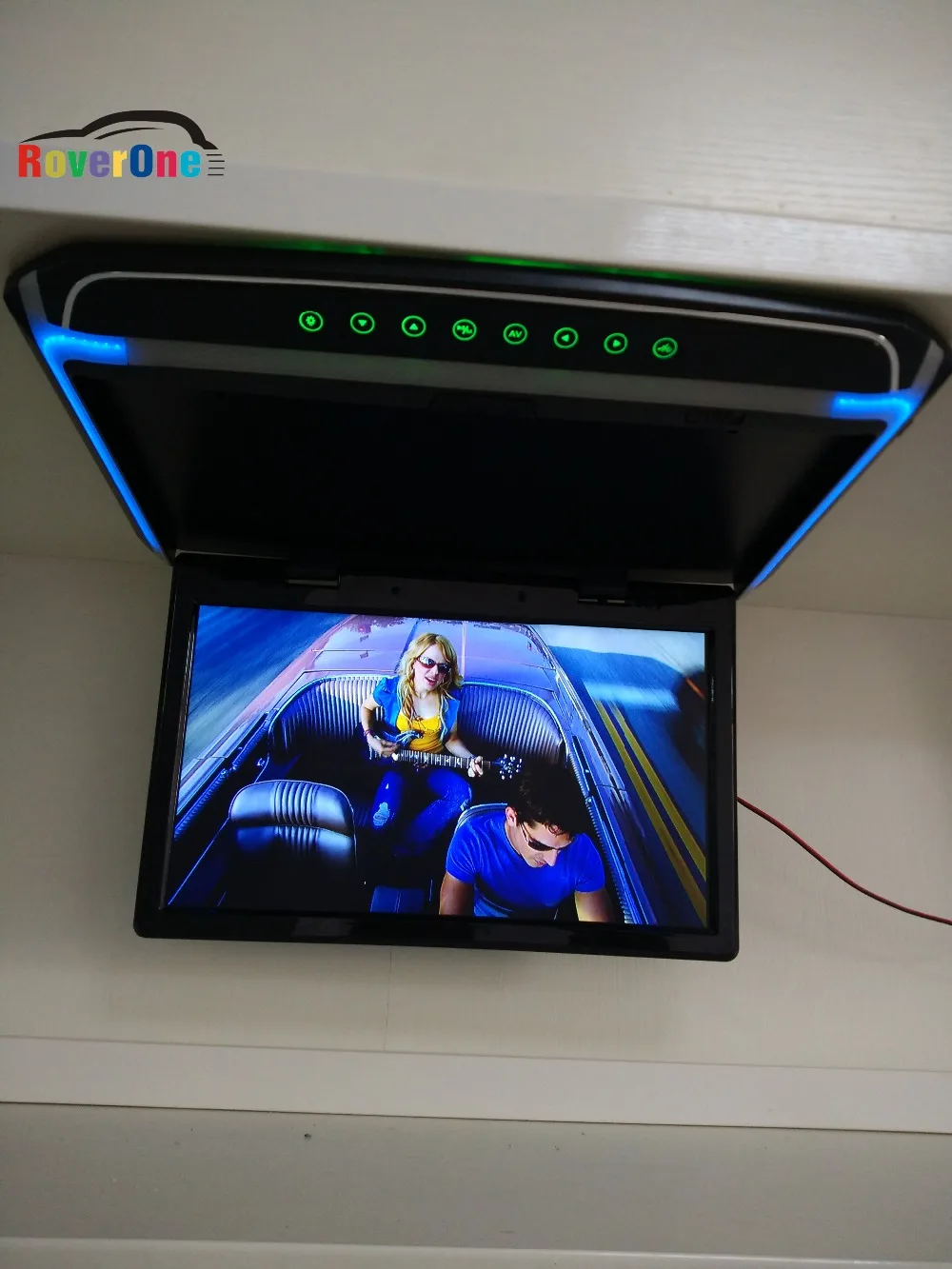 15 6 дюймовый HD 1080P Automotivo Авто Мобильный автомобиль откидной вниз верхний потолок