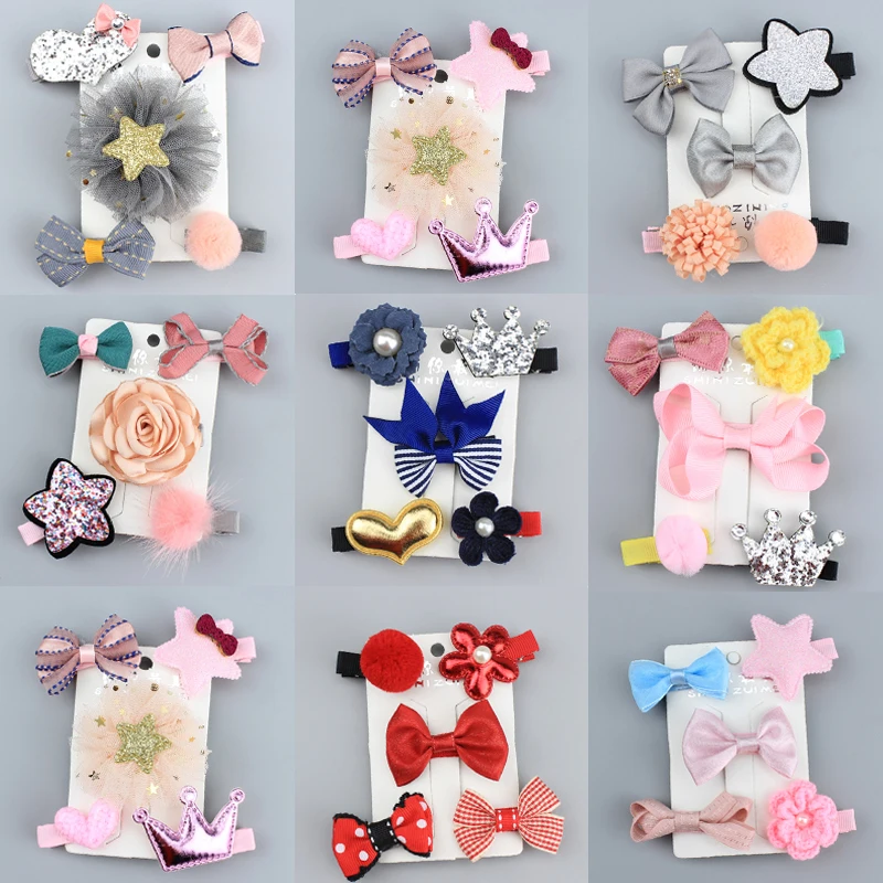 Kids Bowknot Hair Clips 8 Colors 5PCS/Set Animal Girls Cartoon Ball Children Crystal Hairpin
Kids Bowknot Hair Clips 8 Colors 5PCS/Set Animal Girls Cartoon Ball Children Crystal Hairpin