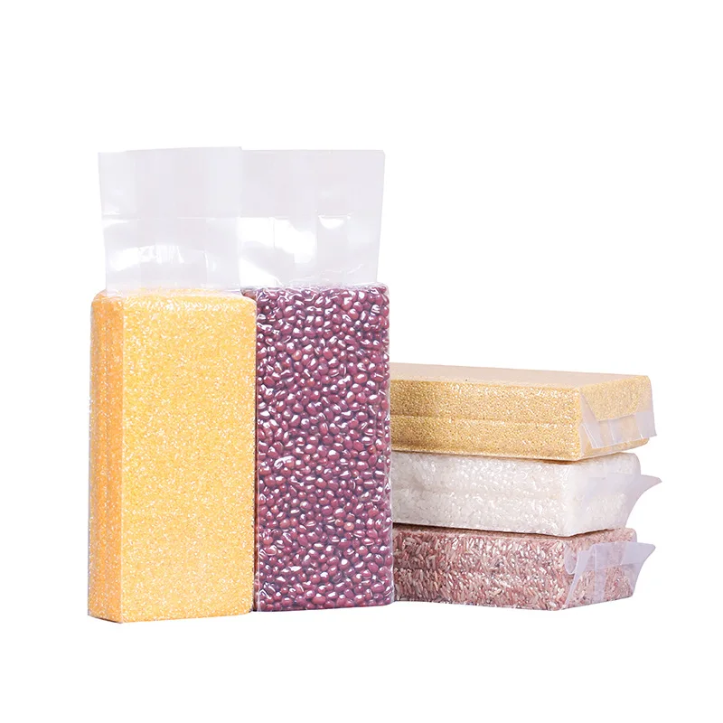 50pcs Transparent rice packing bags vacuum organ bag rice grain food packaging plastic pouch
50pcs Transparent rice packing bags vacuum organ bag rice grain food packaging plastic pouch