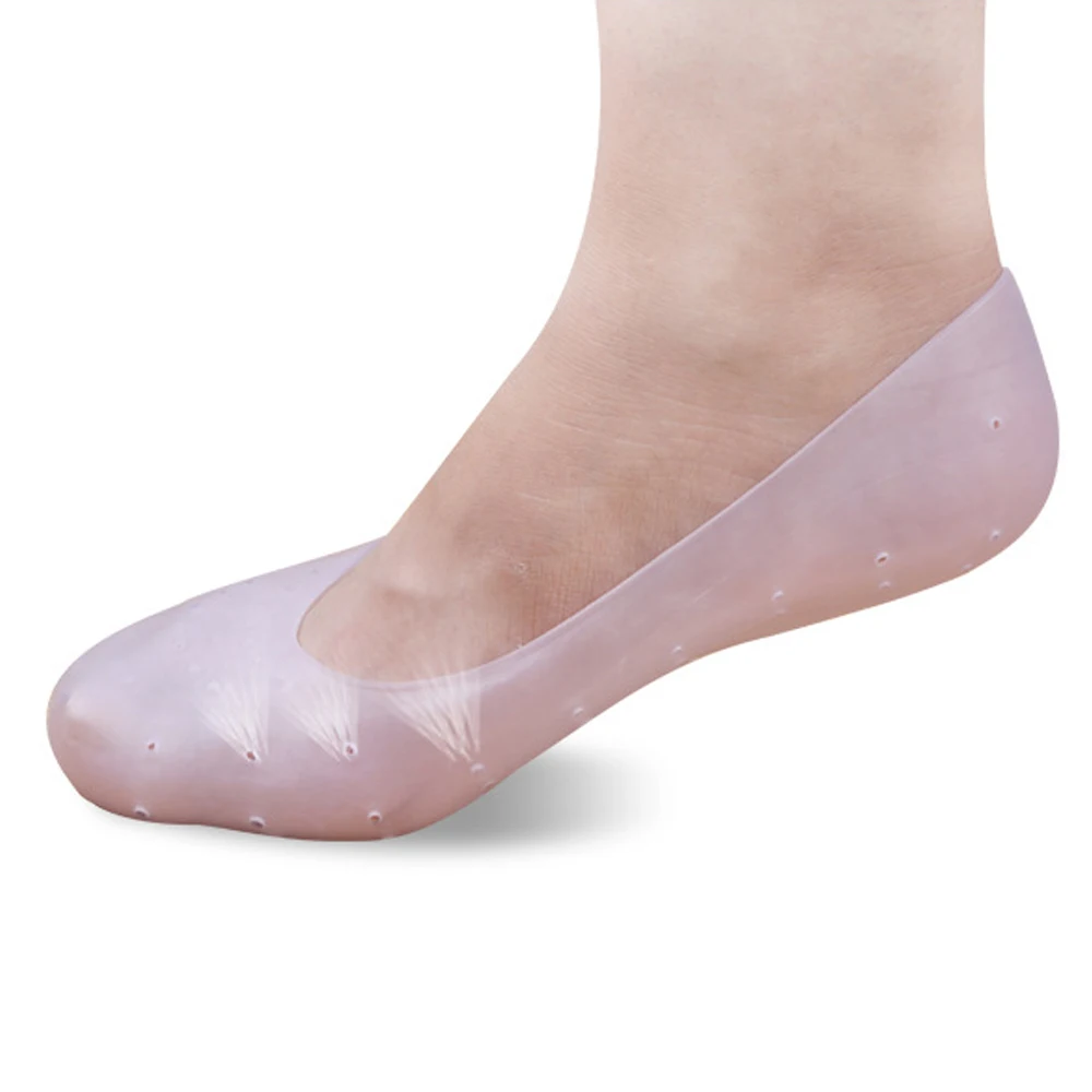 new 2pcs Reusable Gel Socks Kits Moisturizing Whitening Exfoliating Smooth Beauty Breathable Foot Care Silicone Socks Massage
new 2pcs Reusable Gel Socks Kits Moisturizing Whitening Exfoliating Smooth Beauty Breathable Foot Care Silicone Socks Massage
