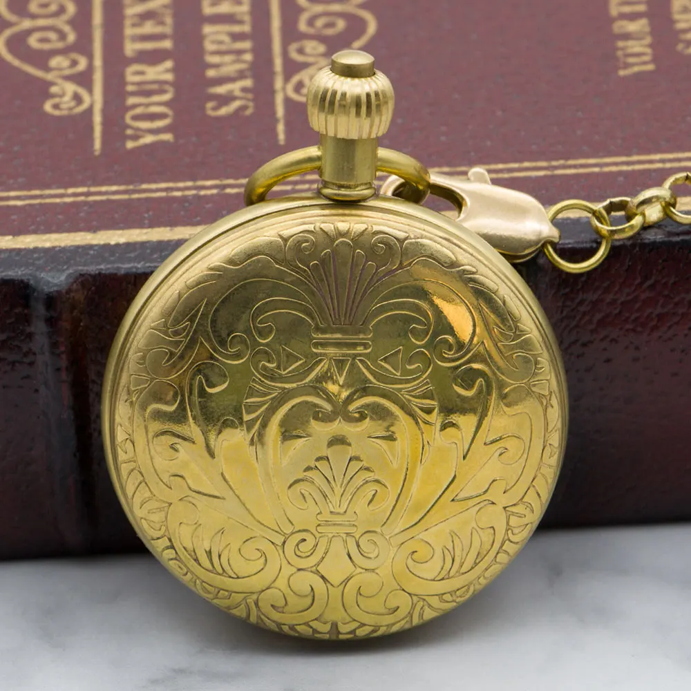 5pcs Fashion Vintage Gold Steampunk Pocket Watch Mechanical Necklace Pocket & Fob Watches Necklace Chain Men Women Clock Watch
5pcs Fashion Vintage Gold Steampunk Pocket Watch Mechanical Necklace Pocket & Fob Watches Necklace Chain Men Women Clock Watch