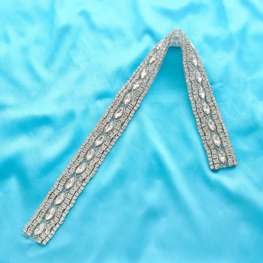 Rhinestones Bridal Belt Pearls Wedding Dress Belt Handmade Silver Crystal Belt For Wedding Accessories J197S
Rhinestones Bridal Belt Pearls Wedding Dress Belt Handmade Silver Crystal Belt For Wedding Accessories J197S