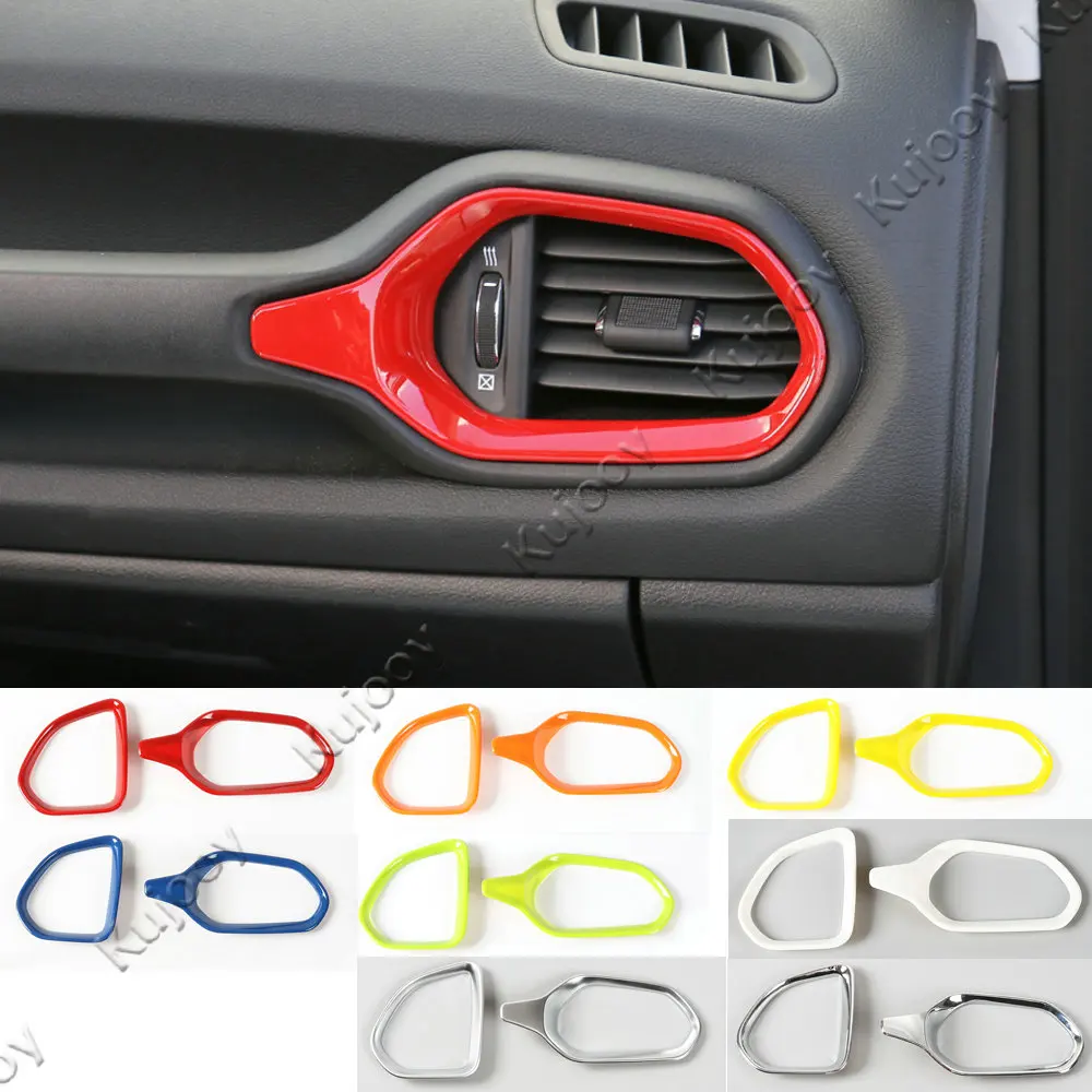 8 Color For Jeep Renegade 2015 2016 2017 Air Outlet Vent Cover Decoration Sticker Decal Trim ABS Car Styling Accessories
8 Color For Jeep Renegade 2015 2016 2017 Air Outlet Vent Cover Decoration Sticker Decal Trim ABS Car Styling Accessories